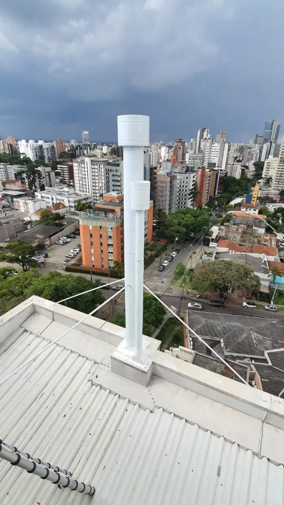Situação das chaminés após as manutenções